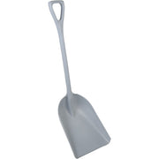 Vikan Polypropylene Shovel, 13 3/4" x 42 1/2" - Gray
