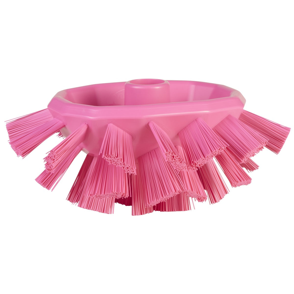 Vikan Ultra Safe Technology Brush Head, 6 11/16" x 7 1/2" - Pink