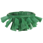 Vikan Ultra Safe Technology Brush Head, 6 11/16" x 7 1/2" - Green