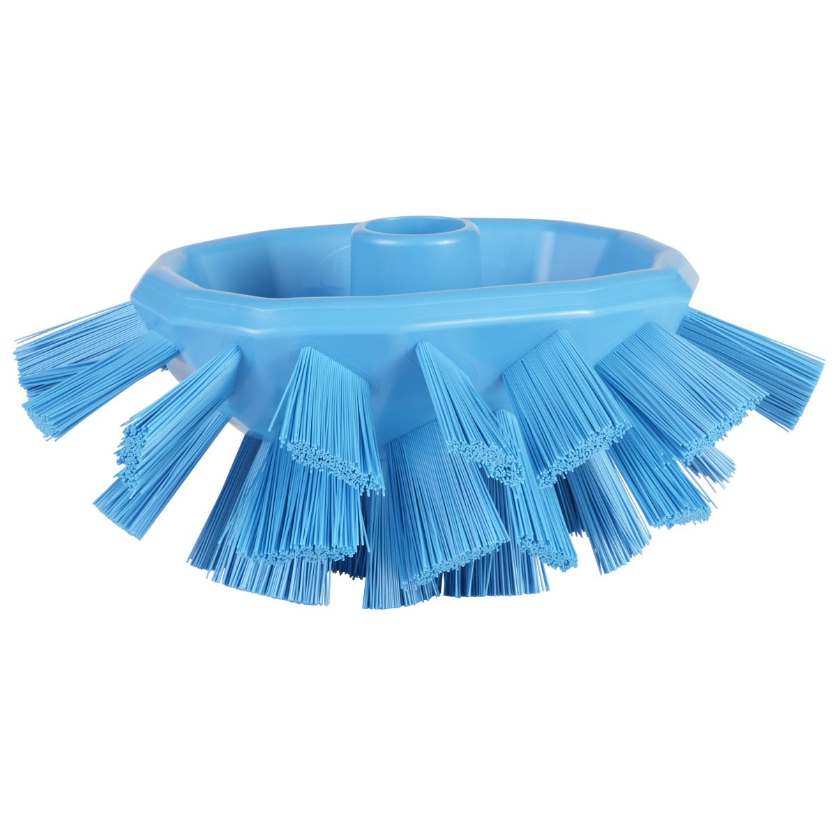 Vikan Ultra Safe Technology Brush Head, 6 11/16" x 7 1/2" - Blue