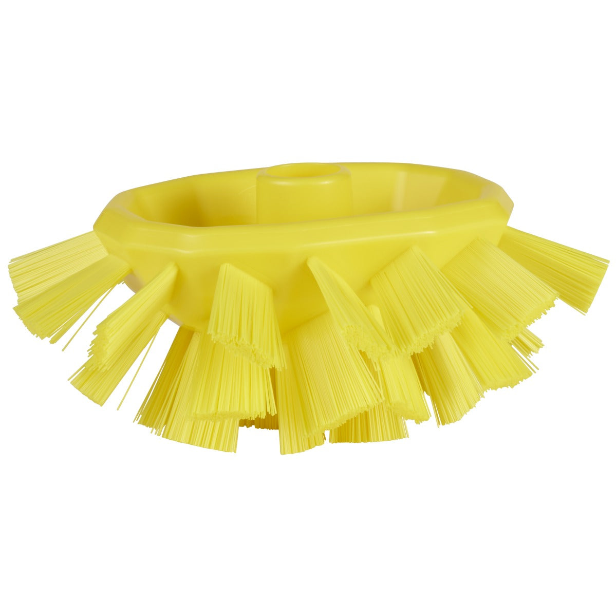 Vikan Ultra Safe Technology Brush Head, 6 11/16" x 7 1/2" - Yellow