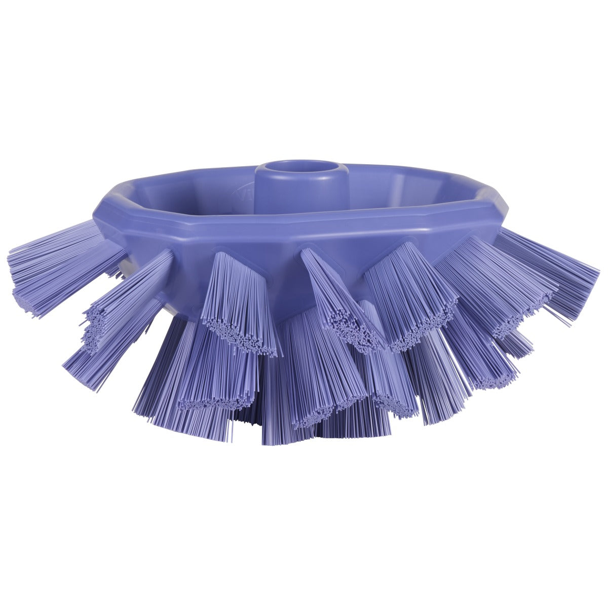 Vikan Ultra Safe Technology Brush Head, 6 11/16" x 7 1/2" - Purple