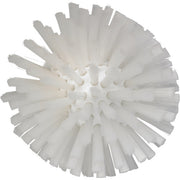 Vikan Brush Head, 5 1/8" x 5 1/8" - White