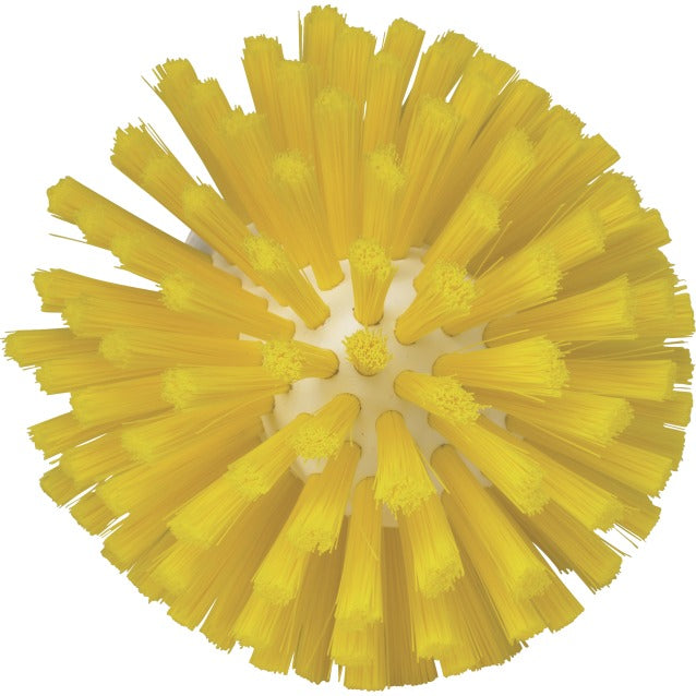 Vikan Brush Head, 5 1/8" x 5 1/8" - Yellow