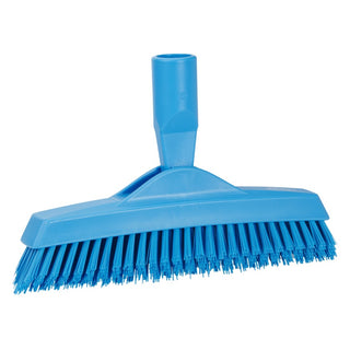 Vikan Deck Scrub Head, 3" x 10 5/8" - Blue