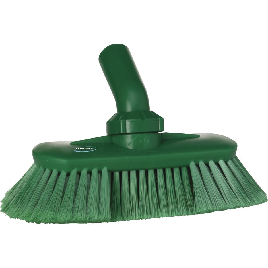 Vikan Brush Head, 5 1/8" x 9 7/16" - Green