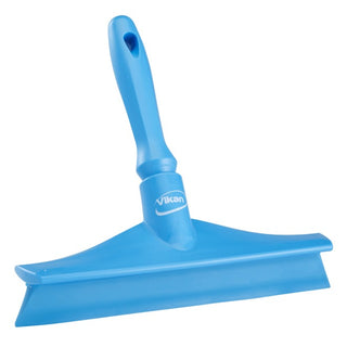 Vikan Ultra Hygiene Table Squeegee, 2" Wide - Blue