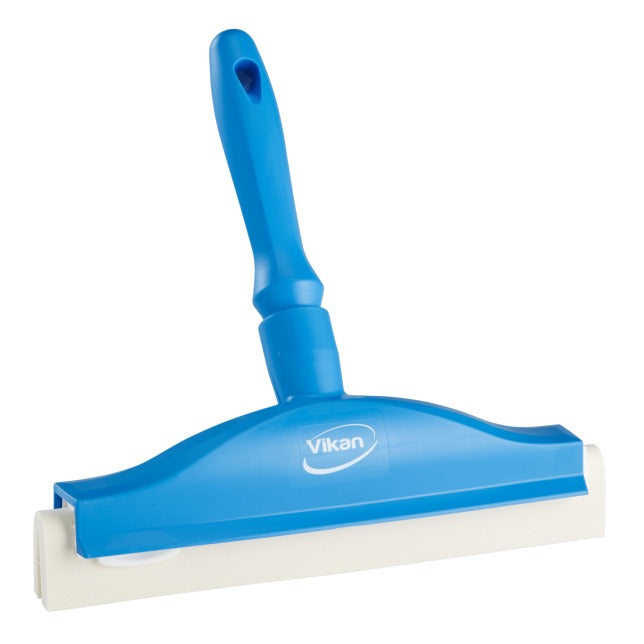 Vikan Floor Squeegee, 2 13/16" Wide - Blue