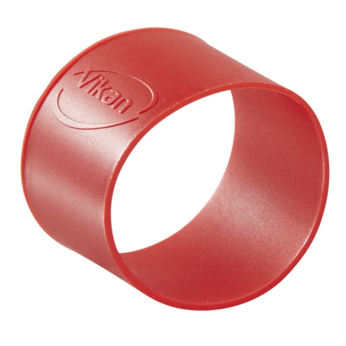 Vikan Silicone Band, 1 1/2" Diameter, 5/Pack - Red