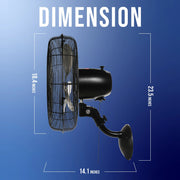 Tornado Fans HI-FAN Metal Fan, 120V - photo 4