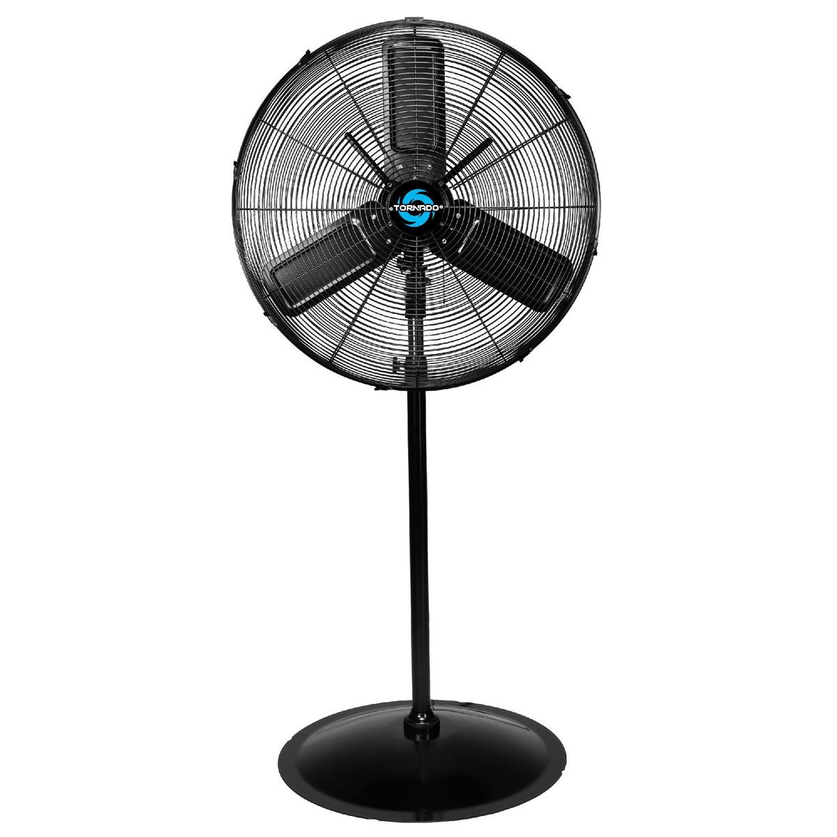 Tornado Fans HI-FAN Metal Pedestal Fan, 120V - 27 1/4"