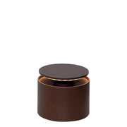 Zafferano America PushUp Pro Aluminum Table Lamp, 4 3/4" Diameter - Rust