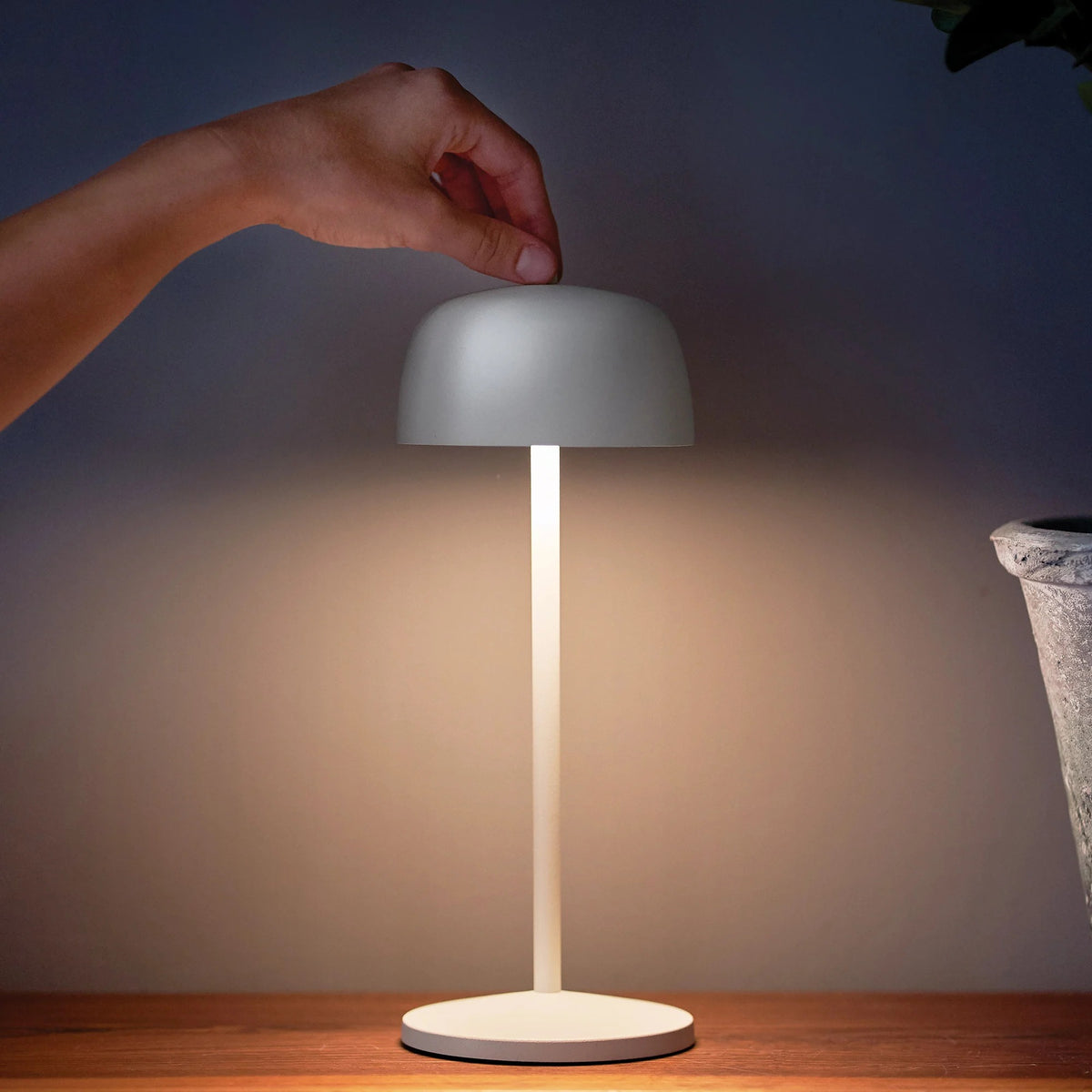 Zafferano America n Theta Pro Aluminum Table Lamp, 11 13/16" High - photo 3