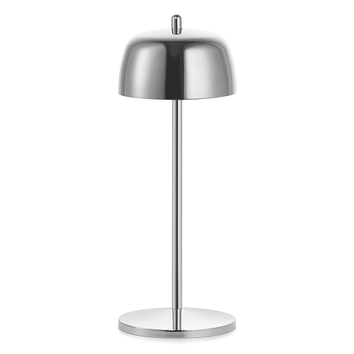 Zafferano America n Theta Pro Aluminum Table Lamp, 11 13/16" High - Polished Chrome