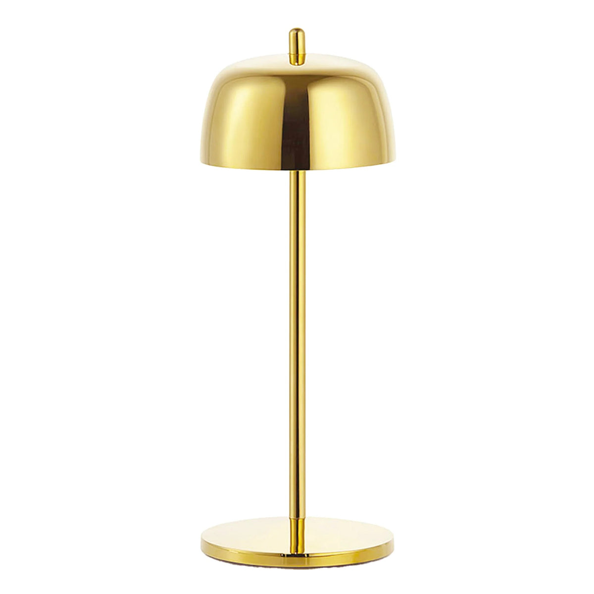 Zafferano America n Theta Pro Aluminum Table Lamp, 11 13/16" High - Polished Gold