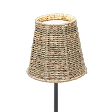 Zafferano America SDMM-340-ESG Empire Wicker Woven Lampshade, 4 1/2" Diameter - Default Title