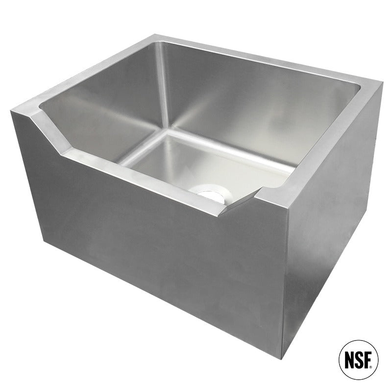 IMC/Teddy FS-D Stainless Steel Mop Sink, 21" x 27" - Default Title