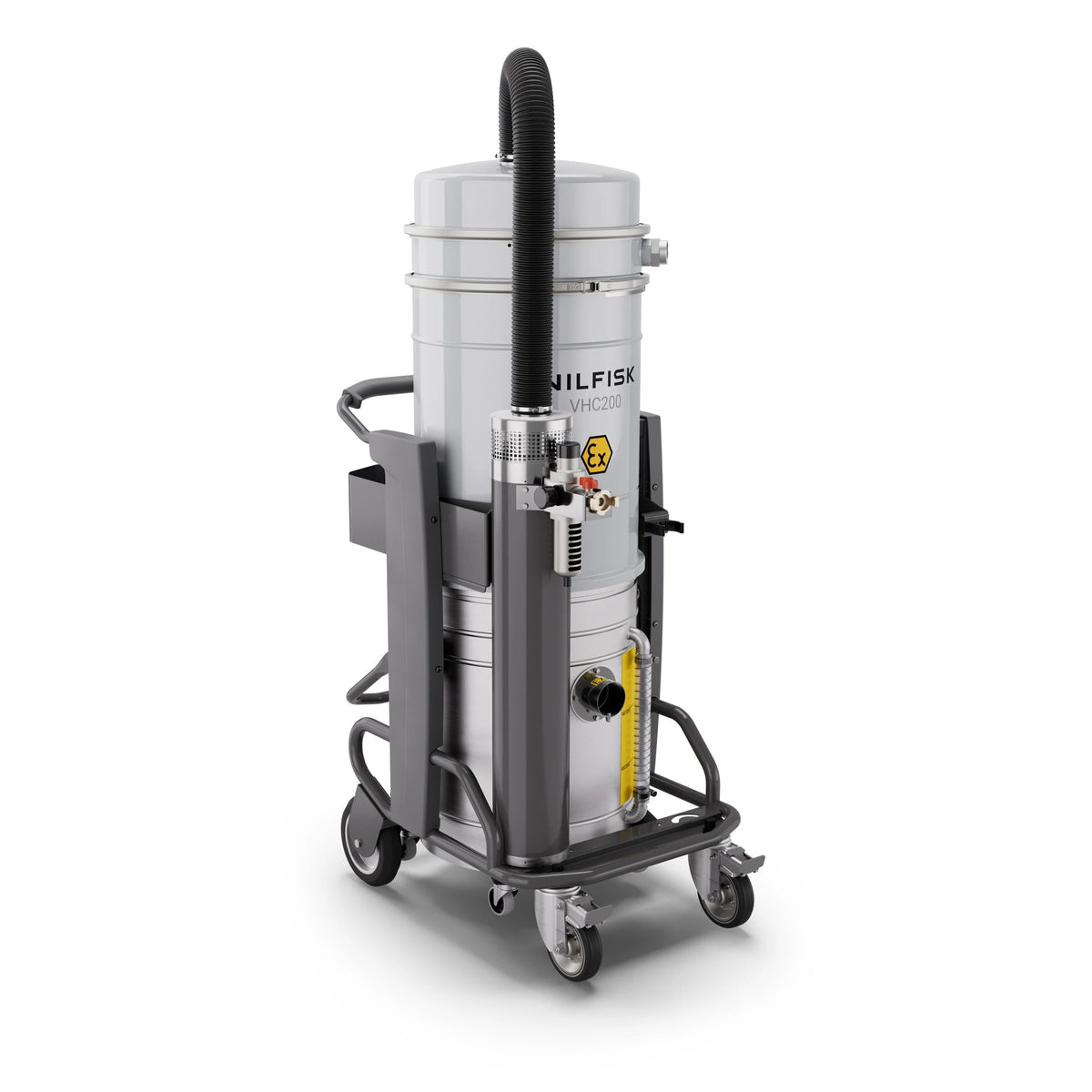 Nilfisk 4061400067 Steel Vacuum, 26 gal., Gray - Default Title