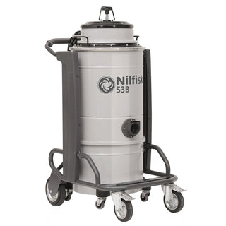Nilfisk Steel Vacuum, 23 5/8" x 31 5/16", 120V - 13 gal.