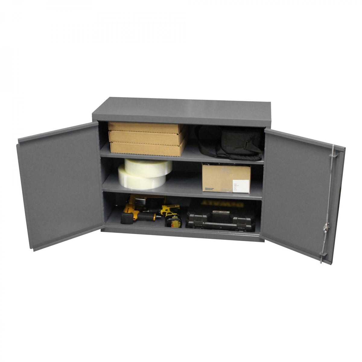 Durham Mfg 071SD-95 Storage Cabinet, 29 7/8" Wide, Gray - Default Title