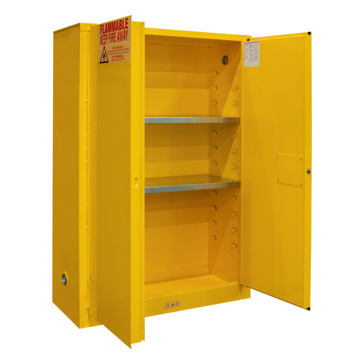 Durham Mfg 1045M-50 Flammable Cabinet, 45 gal., Yellow - photo 2