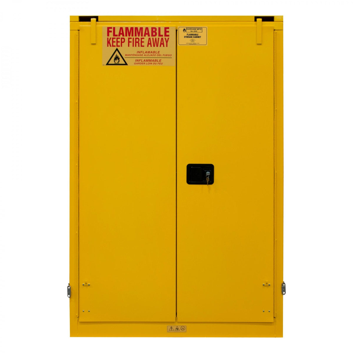 Durham Mfg 1045S-50 Flammable Cabinet, 45 gal., Yellow - Default Title
