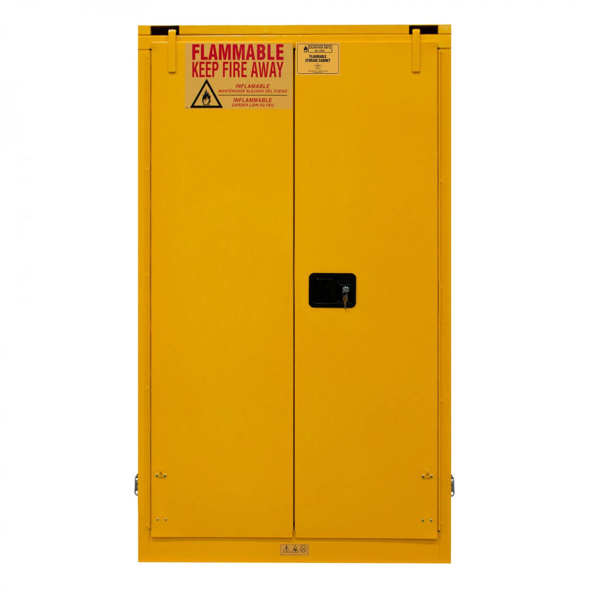 Durham Mfg 1060S-50 Flammable Cabinet, 60 gal., Yellow - Default Title