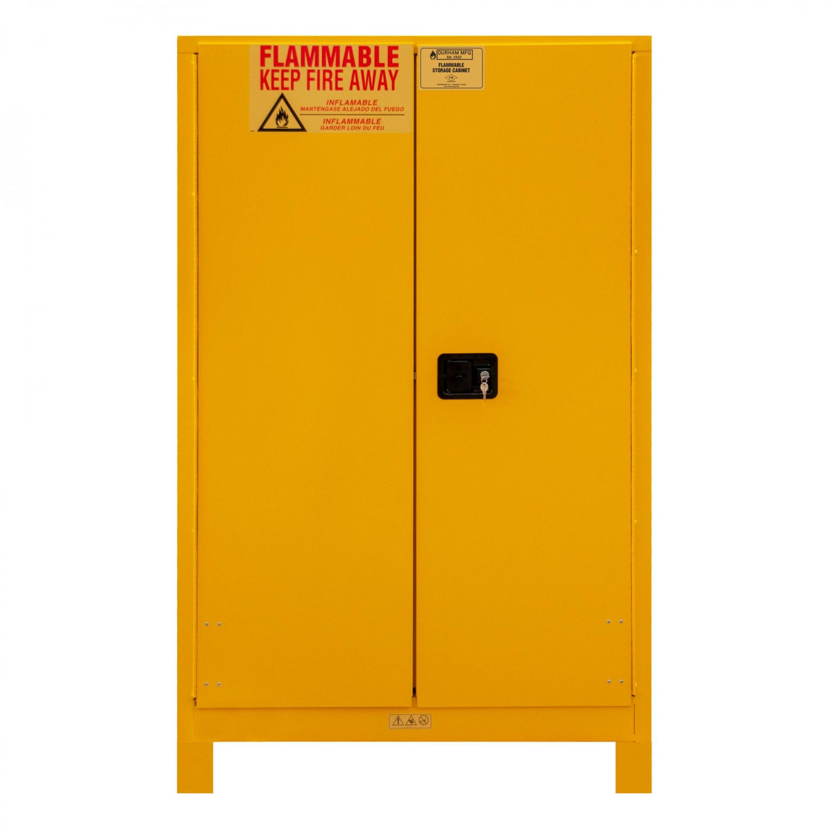 Durham Mfg 1090ML-50 Flammable Cabinet, 90 gal., Yellow - Default Title
