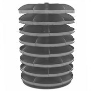 Durham Mfg 1308-95 Revolving Rotabin, 34" Diameter, Gray - Default Title
