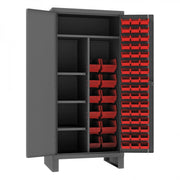 Durham Mfg HDJC243678-60 Cabinet, 36" Wide - Gray Red