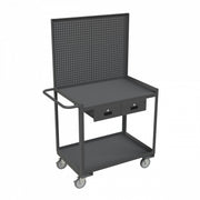 Durham Mfg RSC Mobile Workstation, Gray - 24 1/4" x 42 1/4" x 65 5/8"