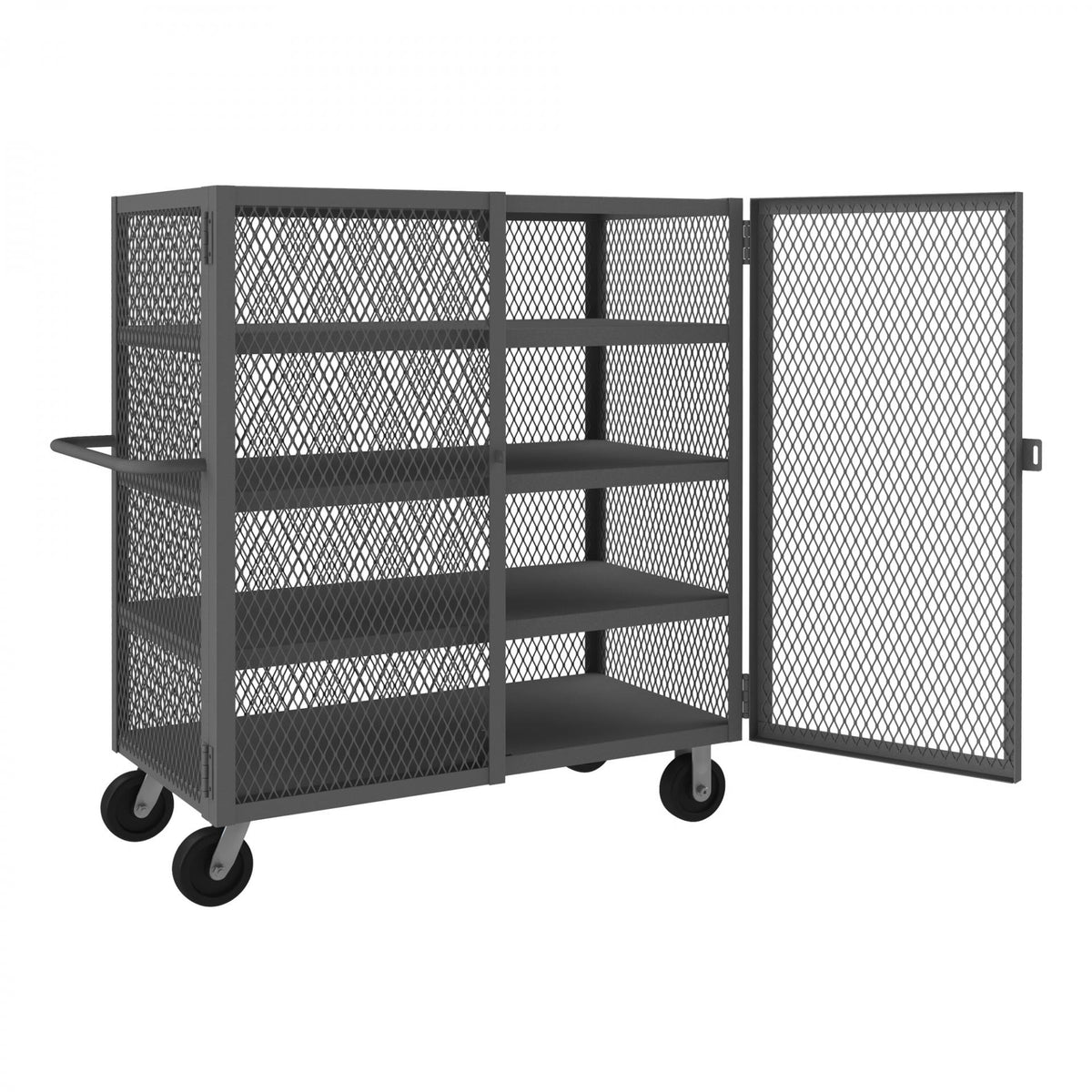 Durham Mfg HTL Truck, 56 7/16" High, Gray - 26" x 54 1/2"