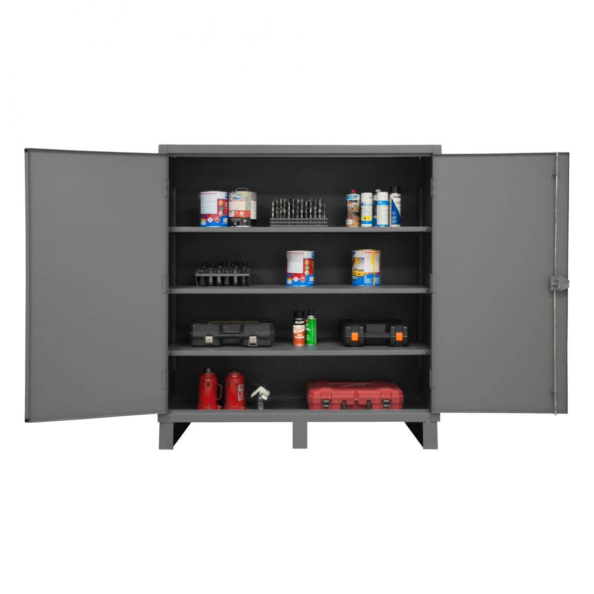 Durham Mfg HDC-246066-3S95 Storage Cabinet, 60" Wide, Gray - photo 2