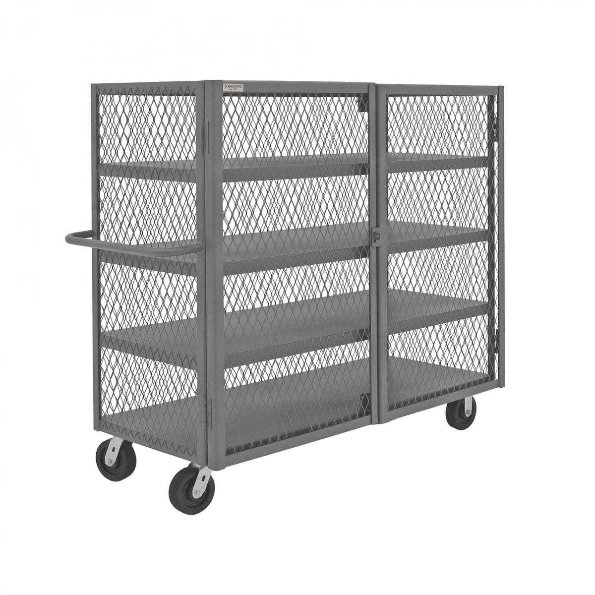 Durham Mfg HTL Truck, 56 7/16" High, Gray - 26" x 66 1/2"