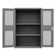 Durham Mfg EMDC-482472-PB-2S-95 Storage Cabinet, 48" Wide, Gray - Default Title