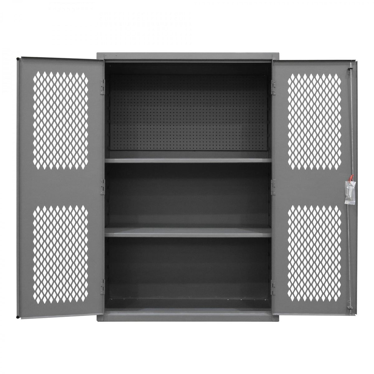 Durham Mfg EMDC-482472-PB-2S-95 Storage Cabinet, 48" Wide, Gray - Default Title