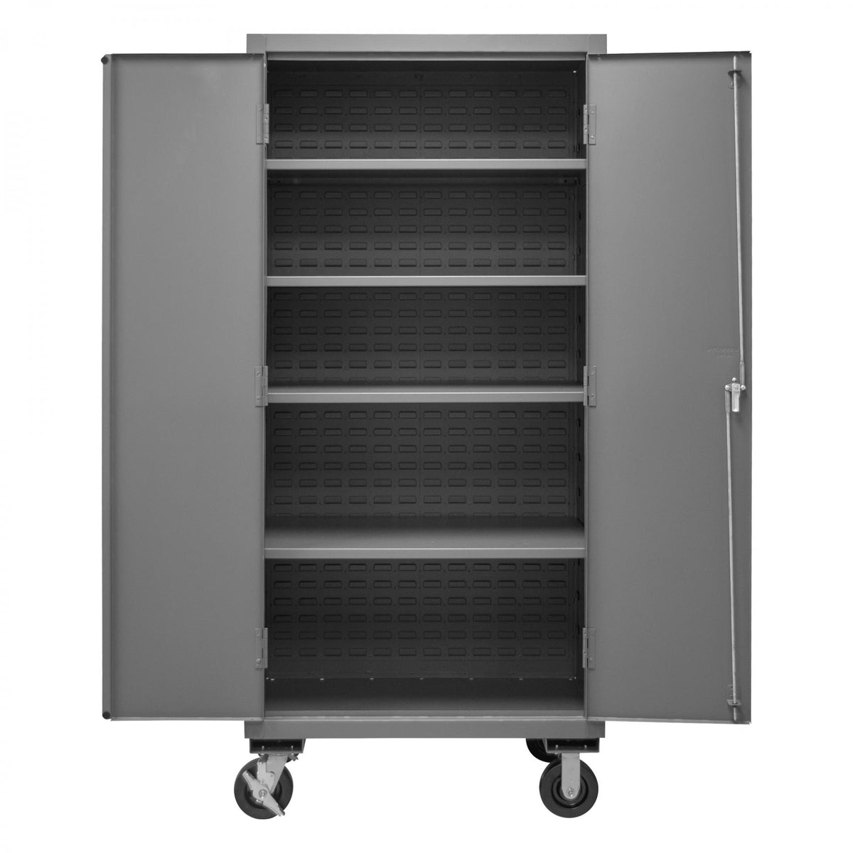 Durham Mfg 2501M-BLP-4S-95 Storage Cabinet, 36" Wide, Gray - Default Title