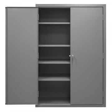 Durham Mfg 2504-4S-95 Storage Cabinet, 48" Wide, Gray - Default Title