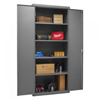 Durham Mfg 2603-4S-95 Storage Cabinet, 36" Wide, Gray - Default Title
