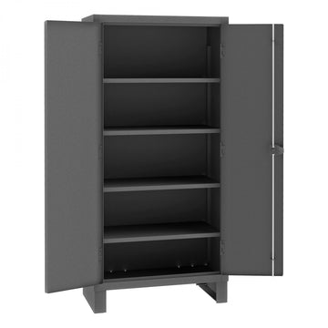 Durham Mfg 2702-4S-95 Storage Cabinet, 36" Wide, Gray - Default Title