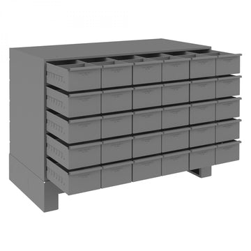 Durham Mfg 027-95 Steel Storage Cabinet, 34" Wide, Gray - Default Title