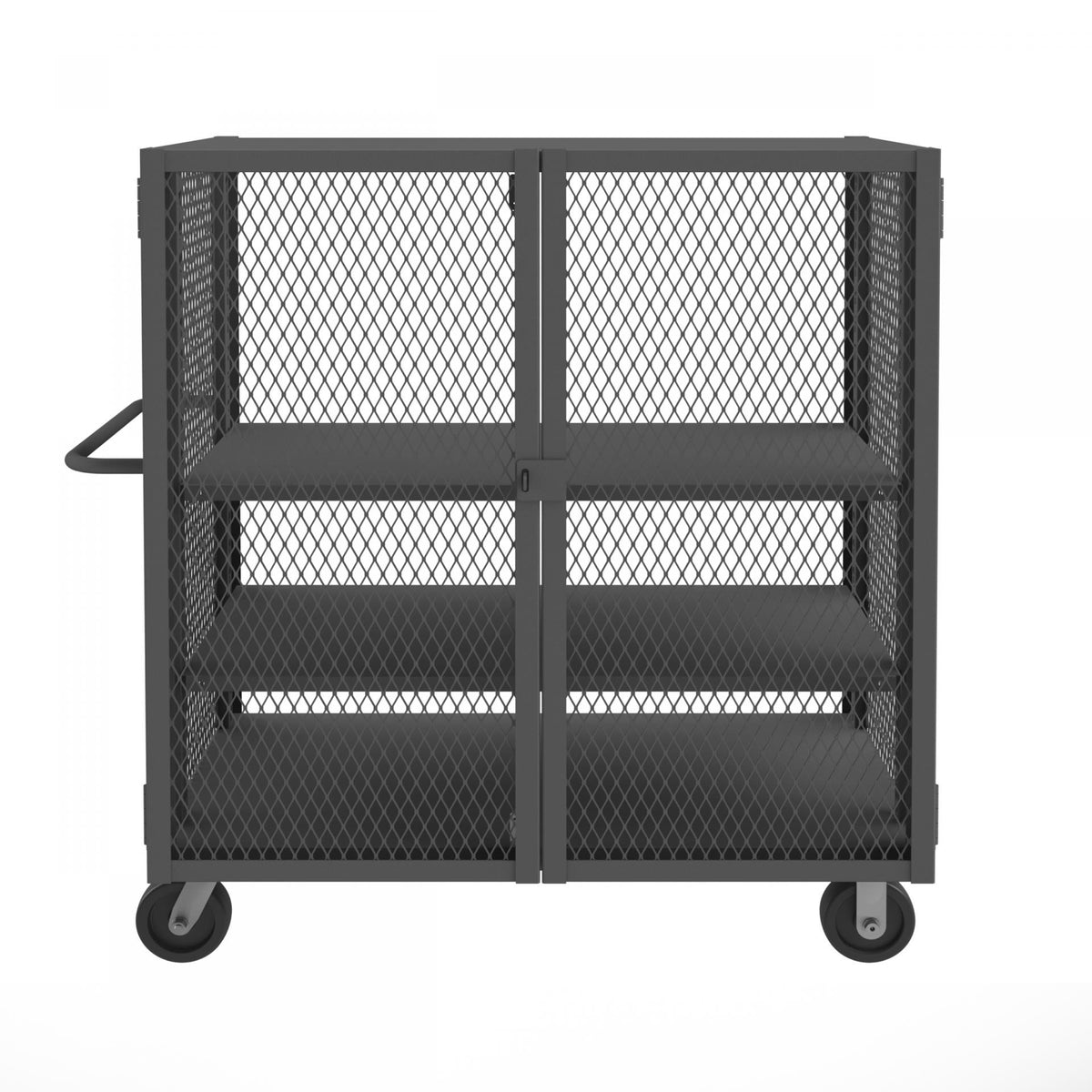 Durham Mfg HTL-3048-DD Truck, 32" Wide, Gray - 3 Shelves