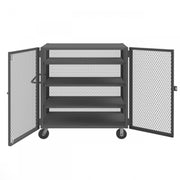 Durham Mfg HTL-3048-DD Truck, 32" Wide, Gray - 4 Shelves