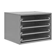 Durham Mfg 307B-95 Slide Rack, 15 9/16" Wide, Gray - Default Title