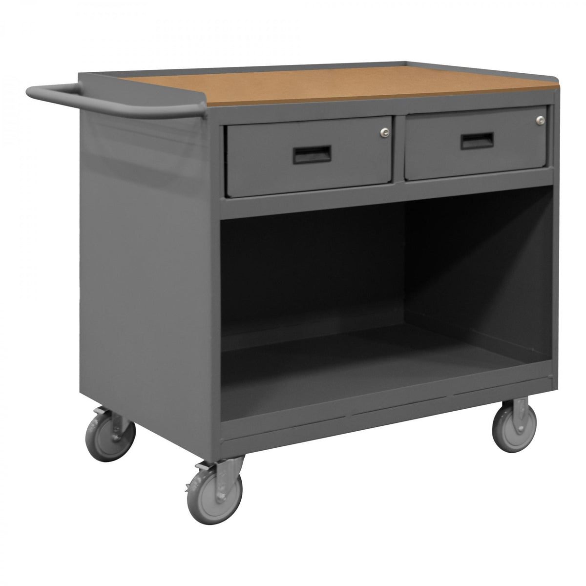 Durham Mfg 3117 Top Workstation, 24" x 36", Gray - Hardboard