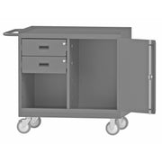 Durham Mfg 3118 Top Workstation, 24" x 36", Gray - Steel