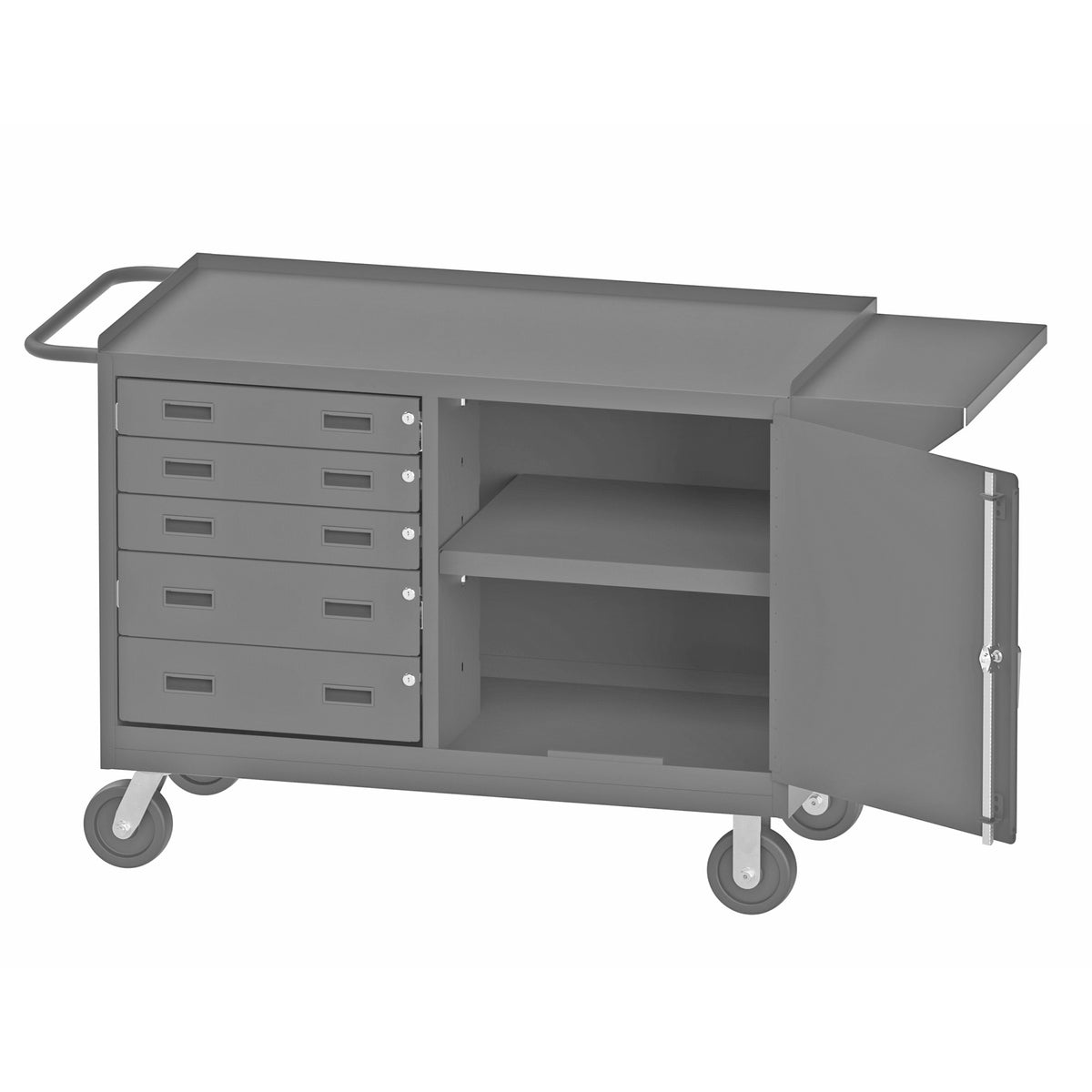Durham Mfg 3402-95 Workstation, 24 1/4" Wide, Gray - Default Title