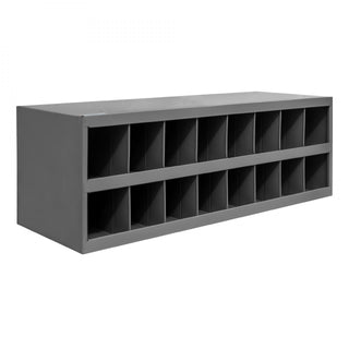 Durham Mfg 353-95 Steel Storage Bin Shelf, 33 13/16" Wide, Gray - Default Title