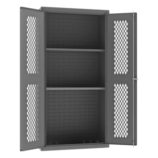 Durham Mfg EMDC-361872-2S-95 Storage Cabinet, 36 1/8" Wide, Gray - Default Title