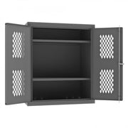 Durham Mfg EMDC-362442-95 Steel Storage Cabinet, 36" Wide, Gray - Default Title